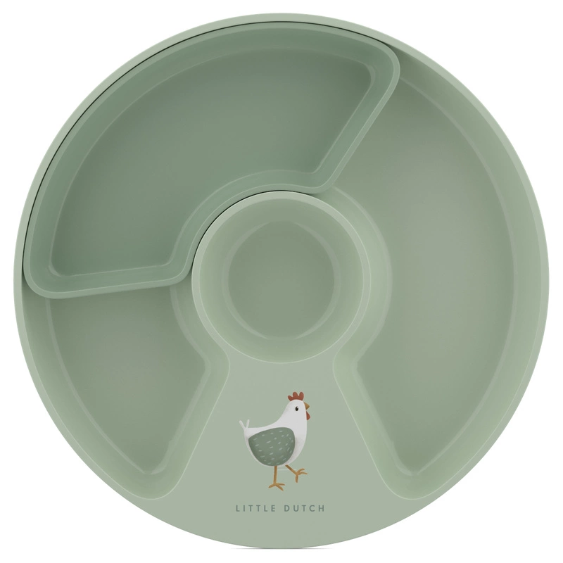 Mepal - Talerzyk dziecięcy dzielony Mio Little Farm