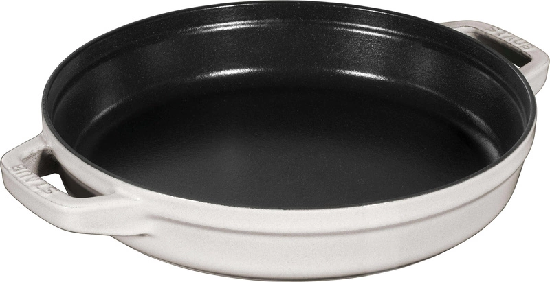 Staub - zestaw 3 naczyń żeliwnych+ pokrywka 24 cm truflowy