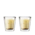 Bodum - szklanki z podwójną ścianką Canteen 200 ml 2 szt Transparent