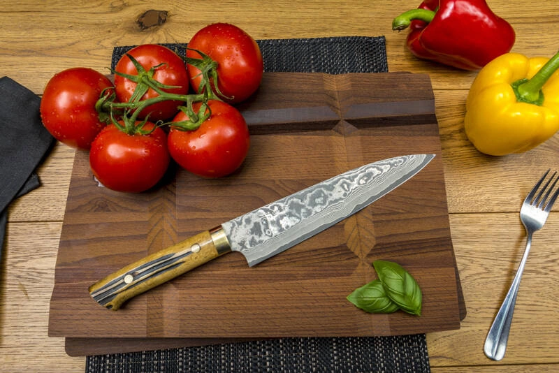 Takeshi Saji - YBB Ręcznie kuty nóż Szefa 21cm Tojiro - VG-10