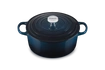 Le Creuset brytfanna żeliwna emaliowana Signature okrągła 26 cm 5,3l nuit