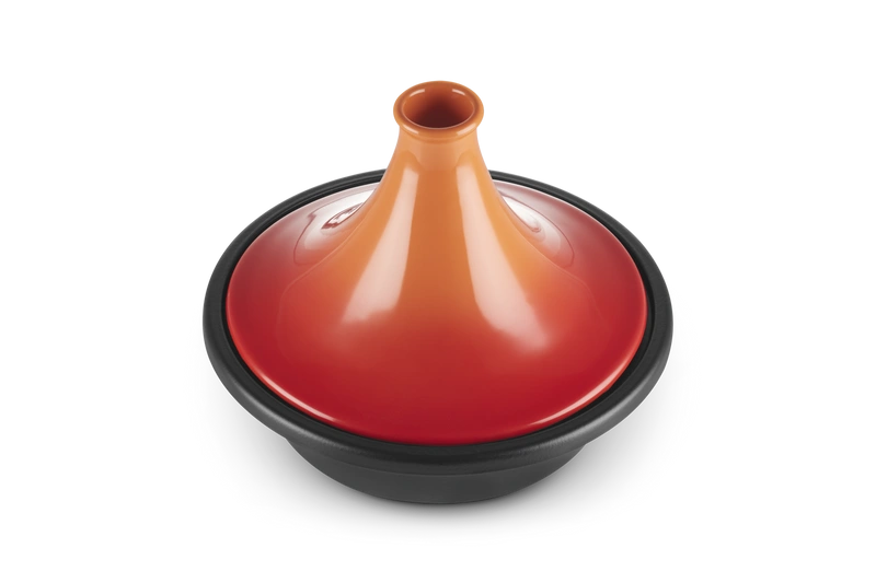 Le Creuset - Tagine żeliwo kamionka 31 cm płomienny