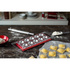 Marcato - Forma do ravioli w kwadratach 5 x 5 cm x 10 szt, czerwona