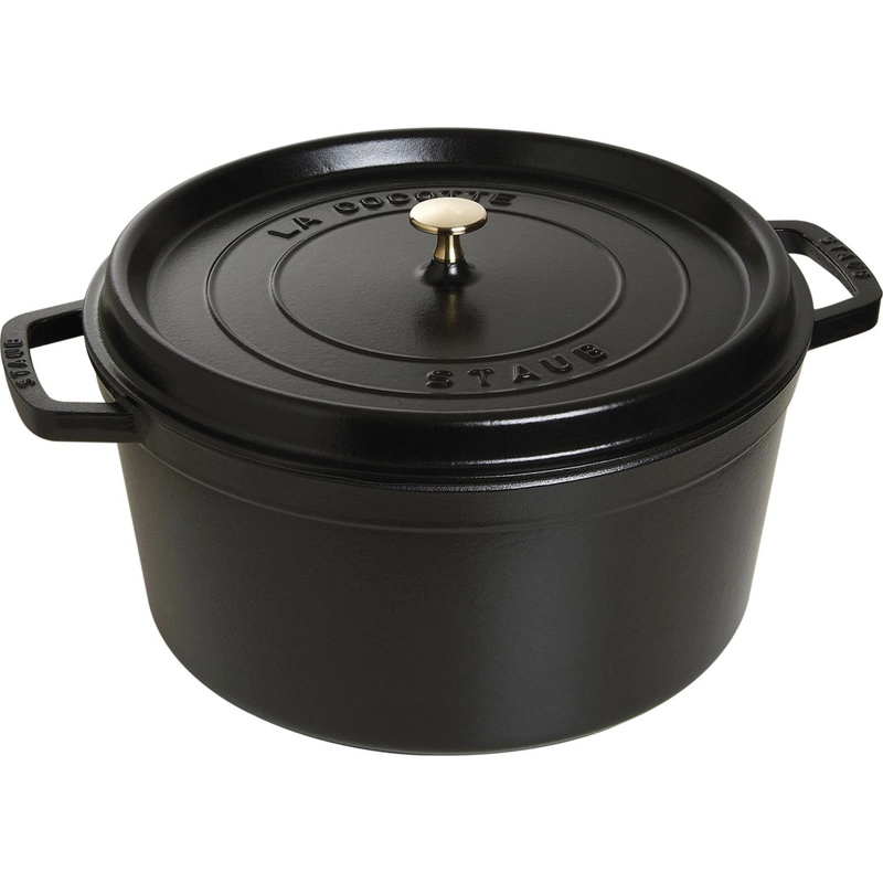Staub - garnek brytfanna żeliwna czarna 12,6 l 34 cm