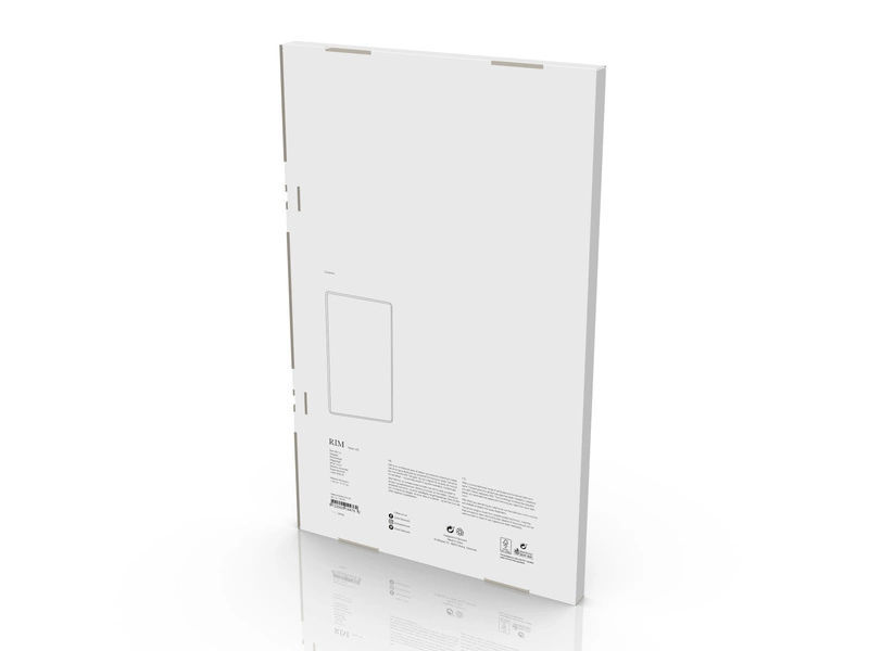 Zone Denmark - Lustro ścienne 70x44 cm Rim