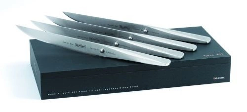 Chroma - zestaw czterech noży do steków Type 301