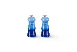 Le Creuset -  zestaw młynków do soli i pieprzu 12,5 cm azure