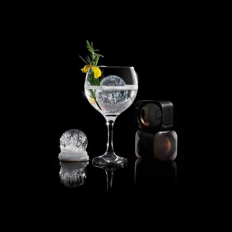 Lurch - formy do kul lodowych, 2 szt., silikon platynowy, śred. 6 cm Ice former