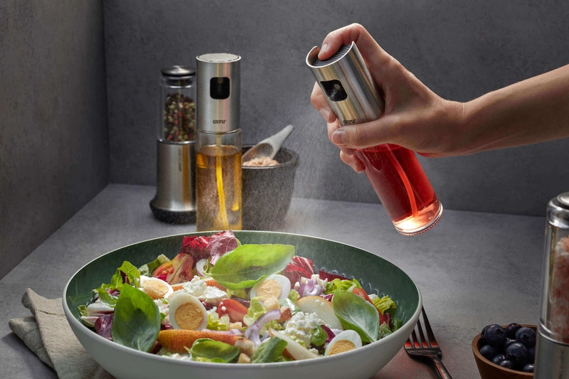 GEFU - zestaw 2 butelek na ocet i oliwę NEVA