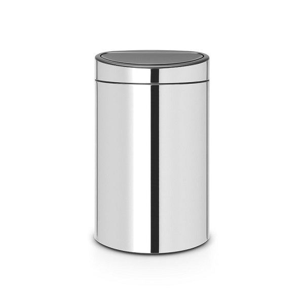 Brabantia - kosz na śmieci Touch Bin New 40l stal polerowana