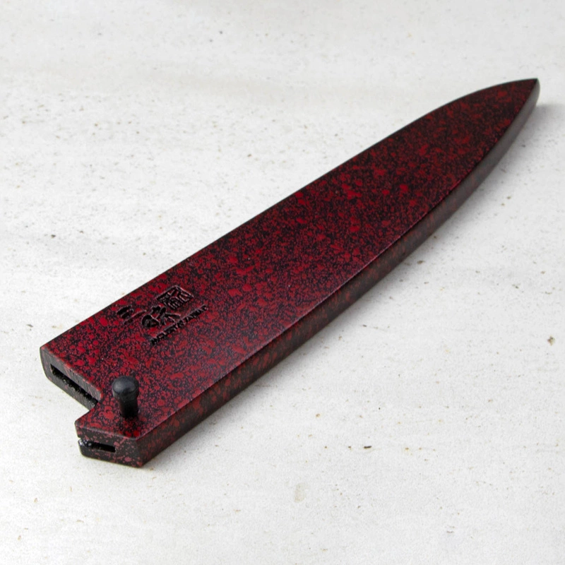 Mcusta – Drewniany pokrowiec "Saya" na nóż uniwersalny 15cm