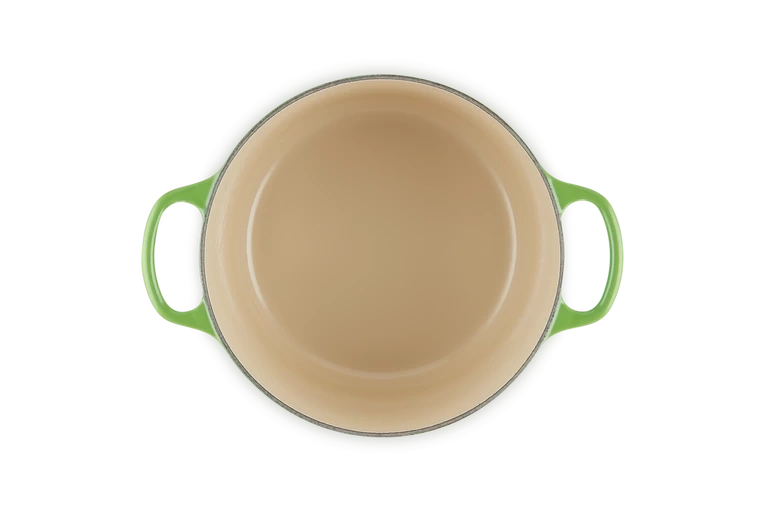 Le Creuset - garnek żeliwny emaliowany wysoki 5 l 24 cm bamboo