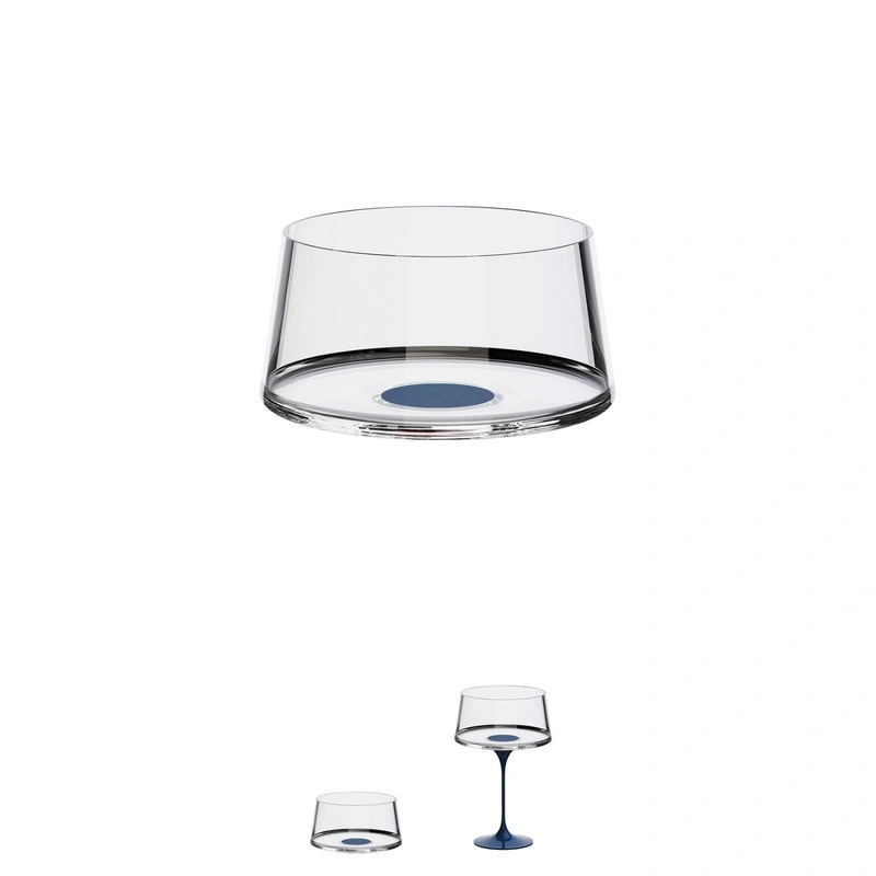 Trebonn - SplitGlass-Klieliszek do szampana szeroki blue 2 sztuki
