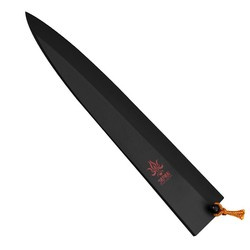 Kanetsune - Drewniana Saya ochraniacz na nóż Yanagiba 21 cm