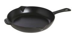 Staub - żeliwna patelnia do smażenia czarna 26 cm