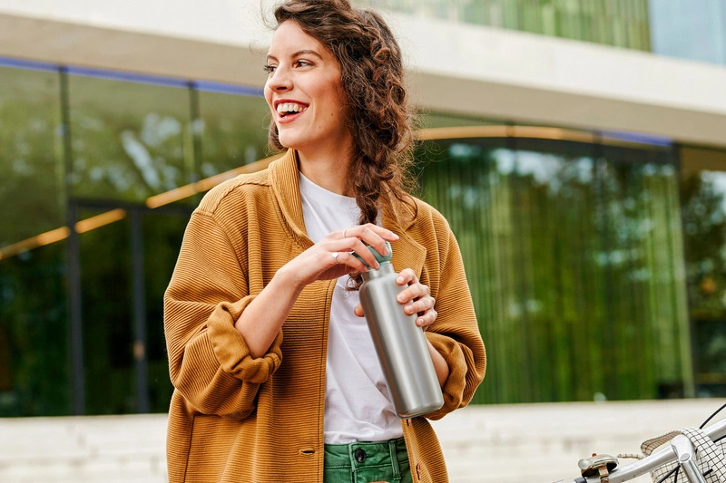 Mepal - Butelka termiczna Ellipse 500 ml Vivid Mauve