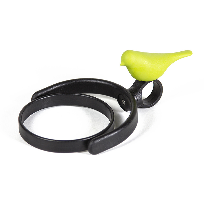 Qualy - Uchwyt rowerowy na kubek Bird Bike zielony