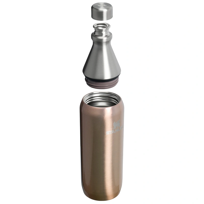 Stanley - butelka na wodę All Day Slim 0.6L Pale Gold Shine