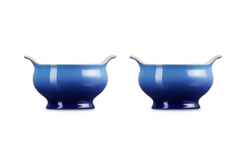 Le Creuset - Zestaw 2 Bulionówek 600ml azure