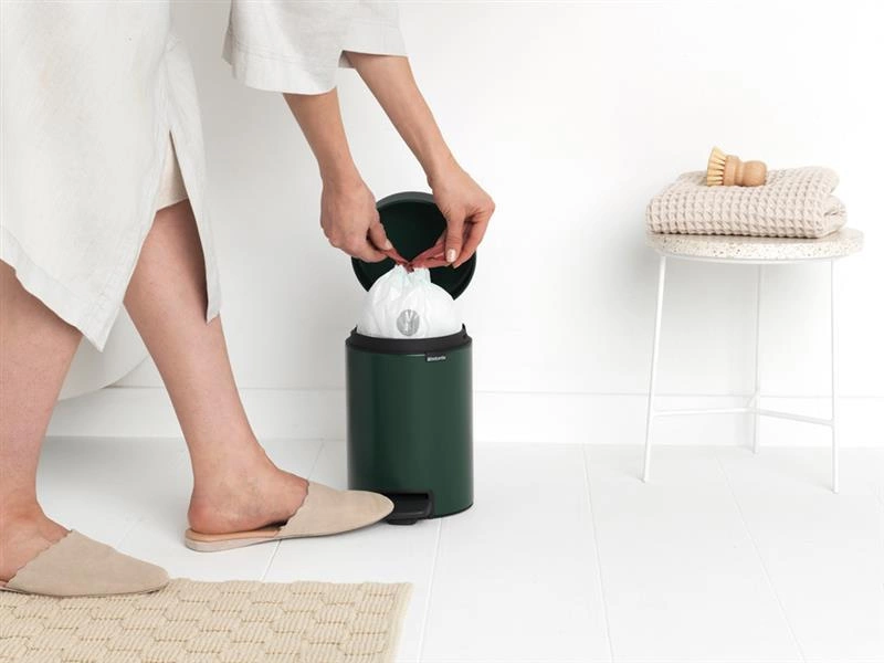 Brabantia - Kosz pedałowy 3L NewIcon zielony Pine Green