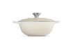 Le Creuset - La Marmite garnek żeliwny rodzinny meringue 26 cm