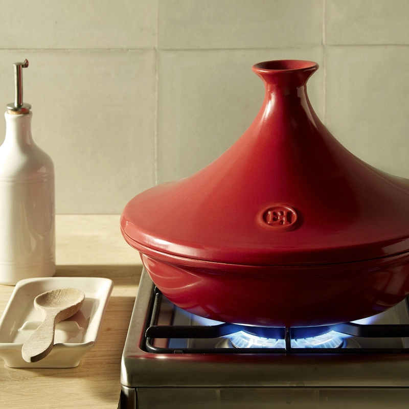 Emile Henry - Tagine 3 L - czerwony