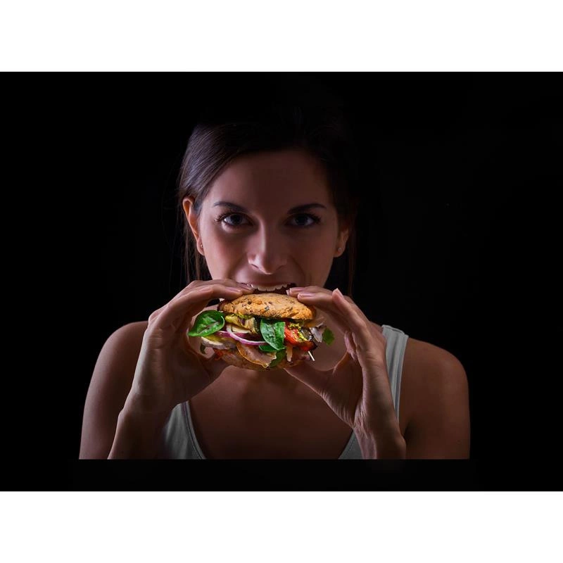 Lurch - forma na bułki do hamburgerów, silikon, śred. 10 cm, 33 x 22 x 3 cm FlexiForm