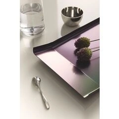 Alessi - taca stalowa, fioletowo-zielona