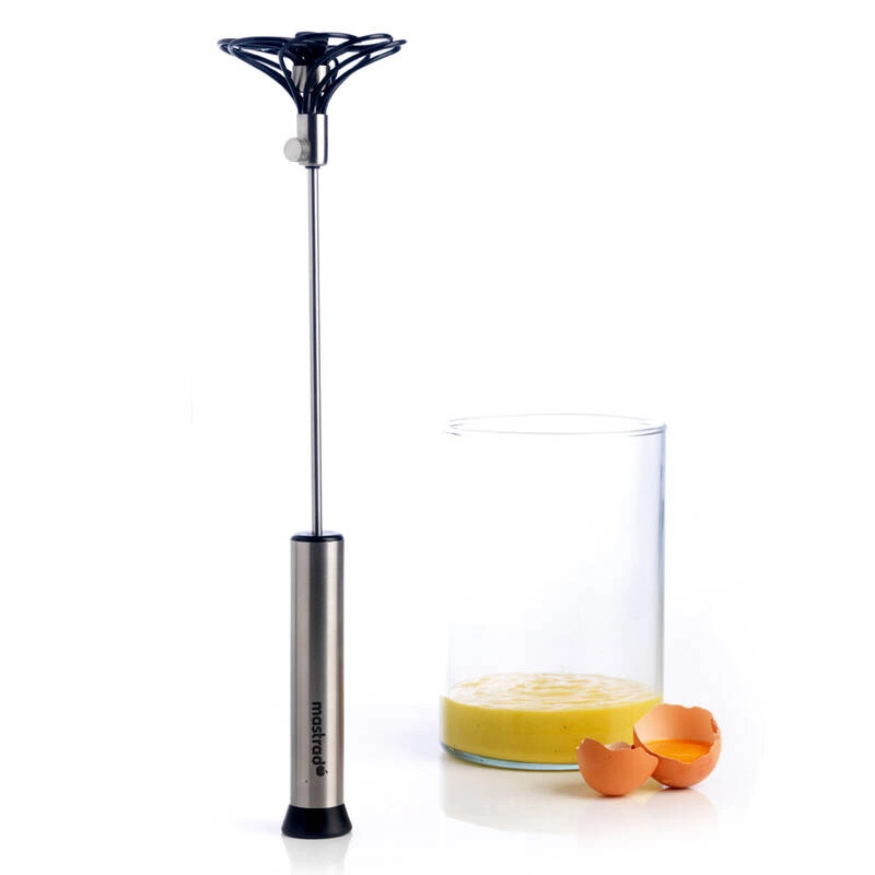 Mastrad - Trzepaczka błyskawiczna, czarnasrebrny, czarny