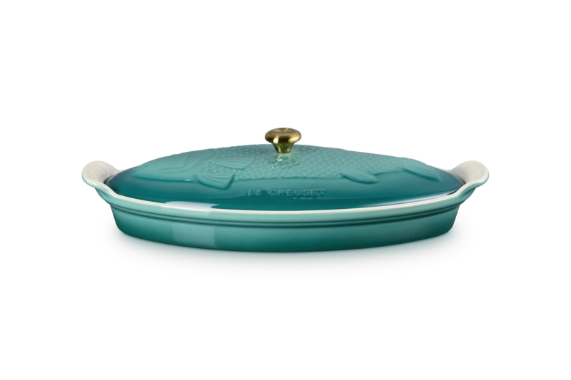 Le Creuset - naczynie do pieczenia ryb bleu riviera