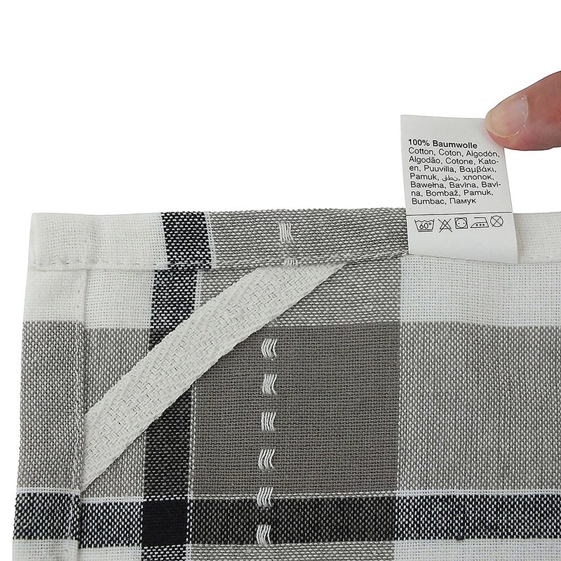 Kela - Zestaw ścierek kuchennych 3el. taupe Pasado