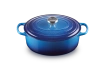 Le Creuset - brytfanna żeliwna emaliowana Signature 31 cm 6,3 l Azure