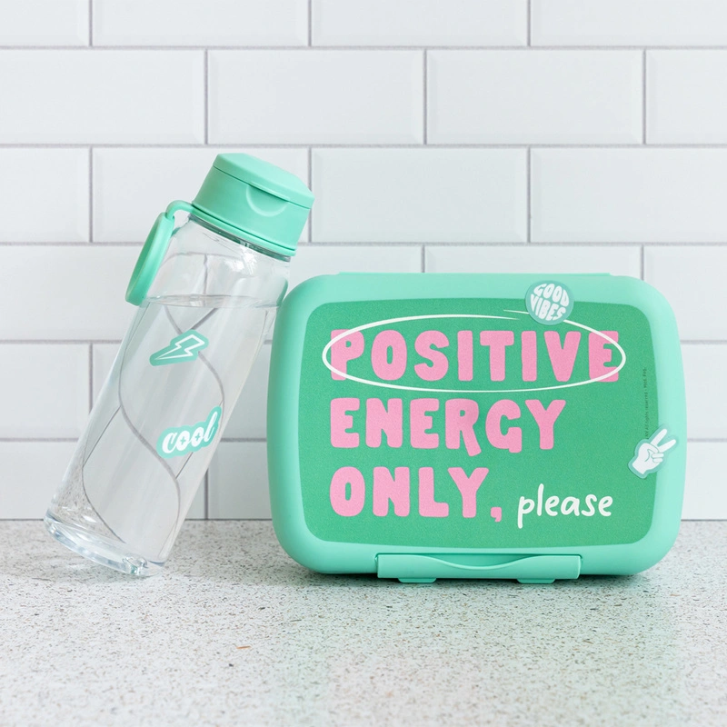 Amuse - Butelka na wodę 500 ml z uchwytem Positive