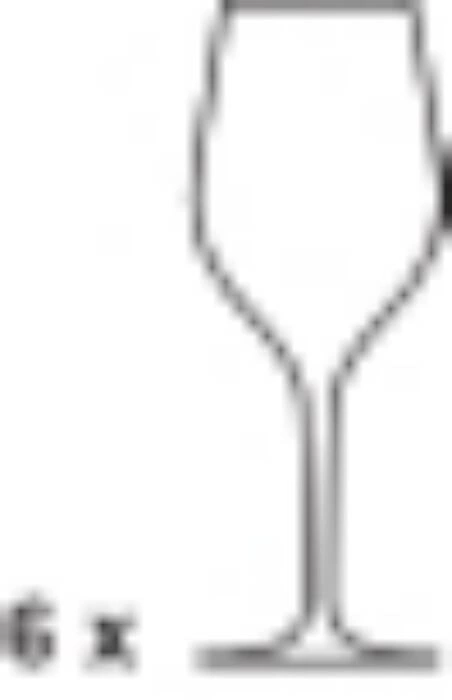 WMF - Zestaw 6 kieliszkow do czerwonego wina, Easy