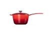 Le Creuset - Rondel żeliwny 18 cm wiśniowy