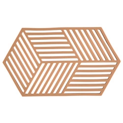 Zone Denmark - Podkładka pod naczynia Hexagon 24 cm Terracotta