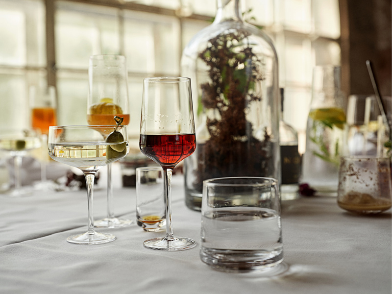 Zone Denmark - Kieliszki do szampana 2 szt. Rocks 230 ml