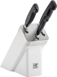 Zwilling - Zestaw 3 noży w bloku samoostrzącym Four Star - Biały