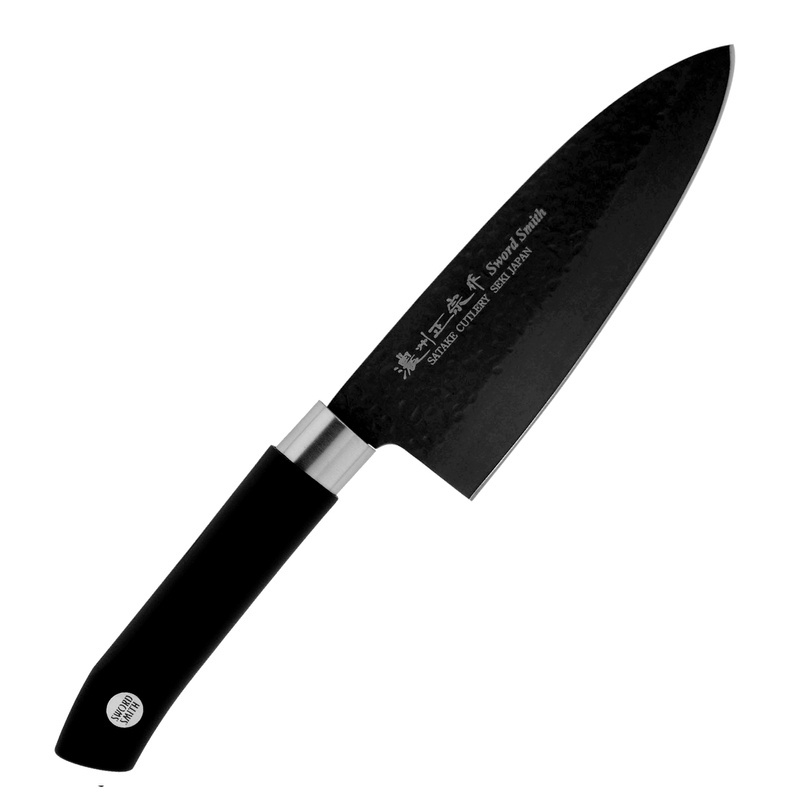 Satake - Swordsmith Black Nóż Deba 16cm