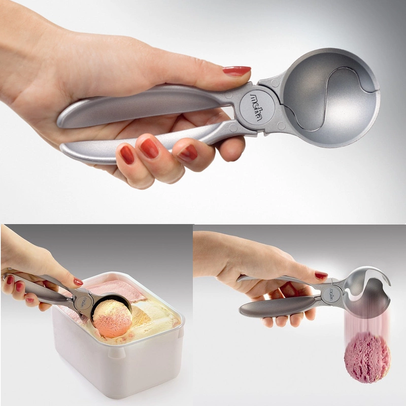 Moha - Łyżka do lodów ICE COOL matowasrebrny mat