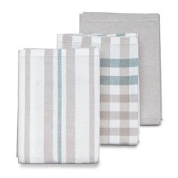 Kela - Zestaw ścierek kuchennych 3el. j.szary Pasado