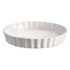 Emile Henry - Głębokie naczynie do tarty - 32 CM - biały