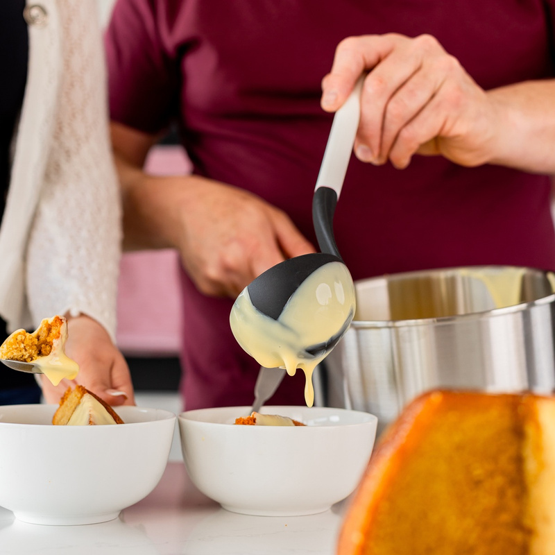 KitchenAid Culinary Tools - łyżka wazowa Porcelain White