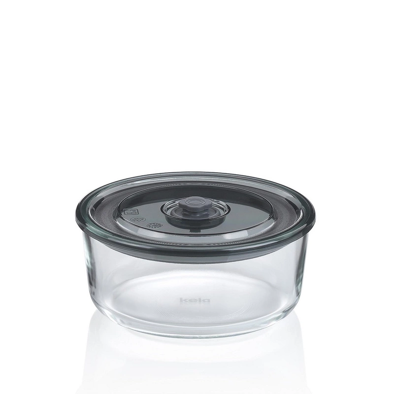 Kela - Pojemnik okrągły hermet.szklany 0,7 l Aurelia