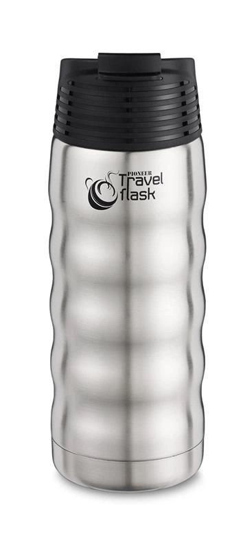 Grunwerg - Kubek termiczny CAFE HOT 480 ml stal matowa