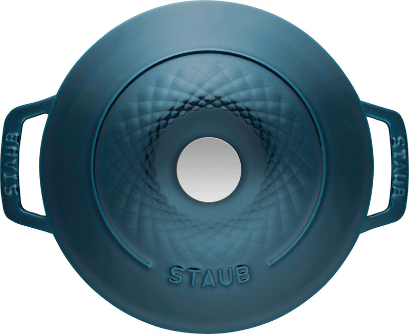 Staub - garnek żeliwny okrągły 4 ltr, morski Special Cocotte