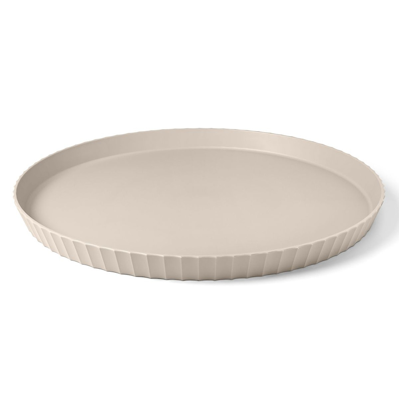Blim Plus - ATENA taca okrągła śr. 40 cm szaro-beżowa