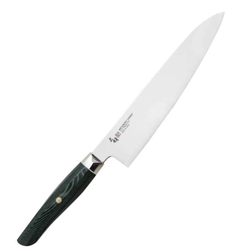 Mcusta Zanmai - Green Revolution SPG2 Nóż Gyuto 21cm
