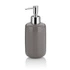 Kela - ceramiczny dozownik do mydła w płynie, śred. 7,5 cm, wys. 18 cm, 400 ml, szary Isabella