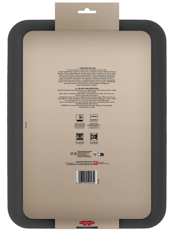 Balarini - Prostokątna blacha do piekarnika 26 cm